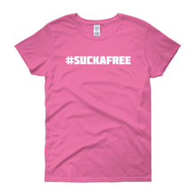 #SUCKAFREE Women's short sleeve t-shirt