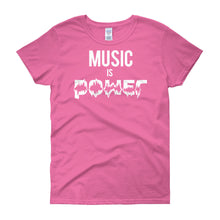 Music Is Power Women's short sleeve t-shirt