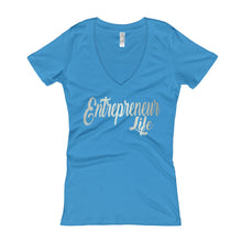 Women's Entrepreneur Life V-Neck T-shirt