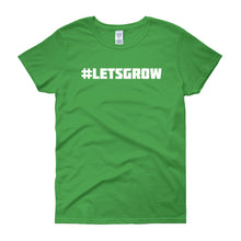 #LETSGROW Women's short sleeve t-shirt
