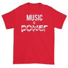 Music Is Power Short sleeve t-shirt