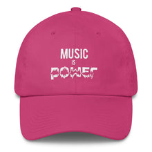 Music Is Power Cotton Dad Hat