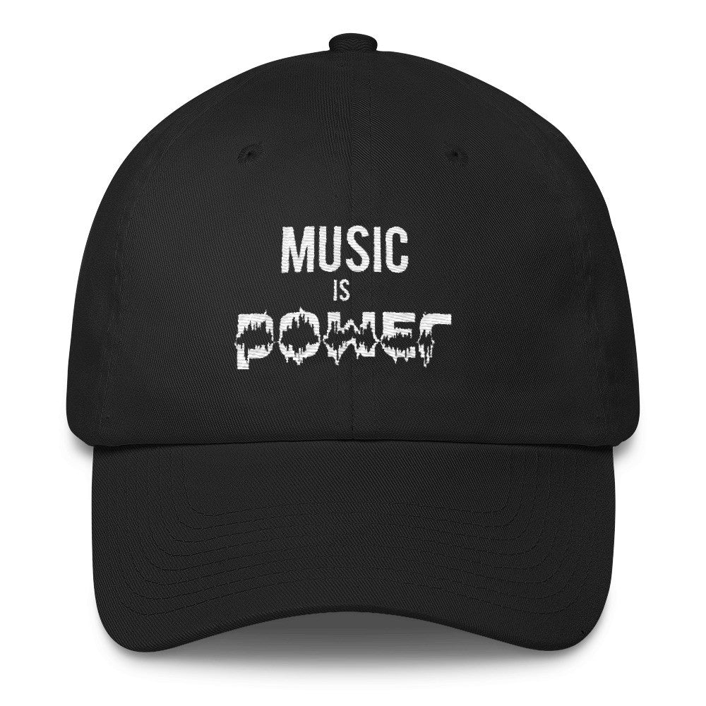 Music Is Power Cotton Dad Hat