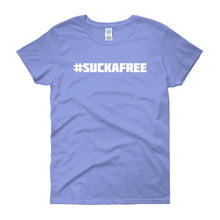 #SUCKAFREE Women's short sleeve t-shirt