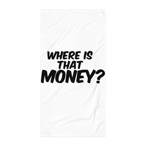 Where Is That Money Beach Blanket