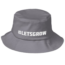 Old School #LETSGROW Bucket Hat