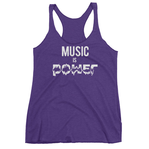 Music Is Power Women's tank top