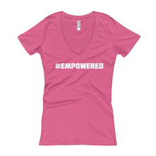 #EMPOWERED Women's V-Neck T-shirt