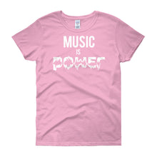 Music Is Power Women's short sleeve t-shirt